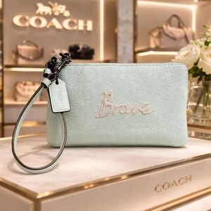 Coach Brave Wristlet